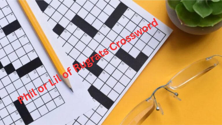 Phil or Lil of Rugrats Crossword