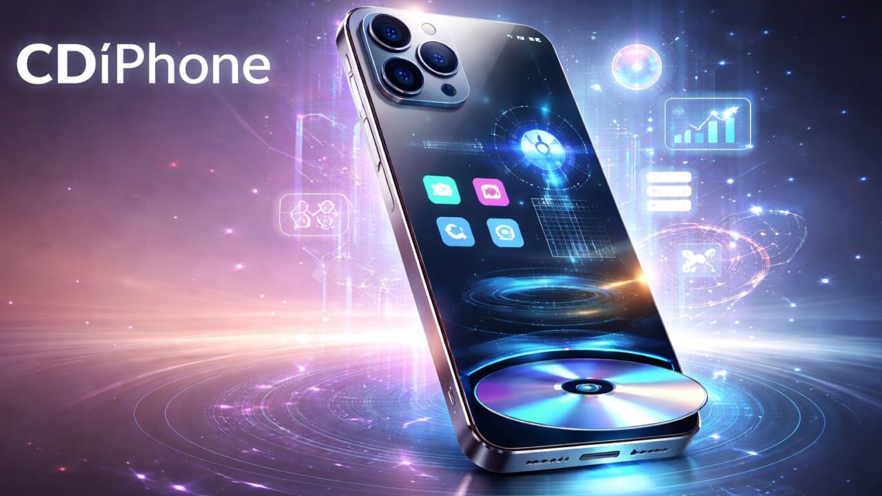 CDiPhone: Bridging Nostalgia and Smart Technology